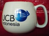 customized mugs milik bank UCB Indonesia